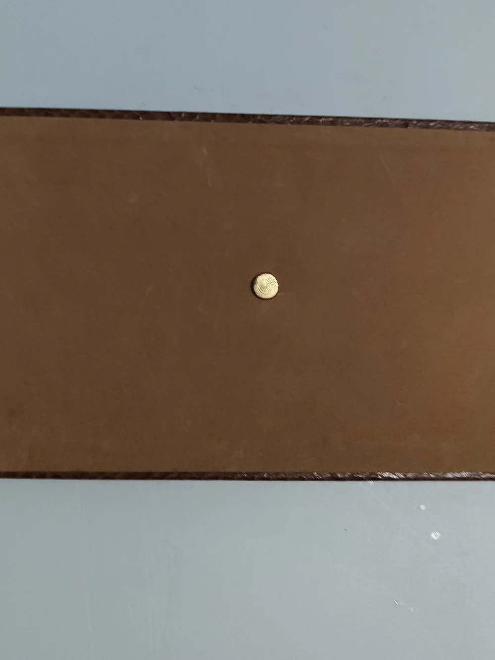 Fabergé Original Vintage Faux Leather Snake Skin Jewelry Box